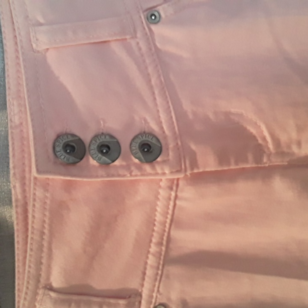 ❤DONATED❤ Pink Skinny Jeans Size 3 - Picture 2 of 7